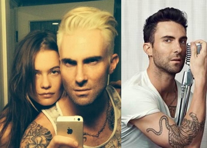 El cambio radical de Adam Levine