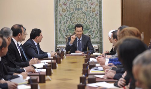 Presidente de Siria Bashar al-Assad 