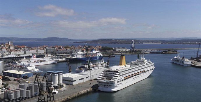 Cruceros en el Puerto de A Coruña