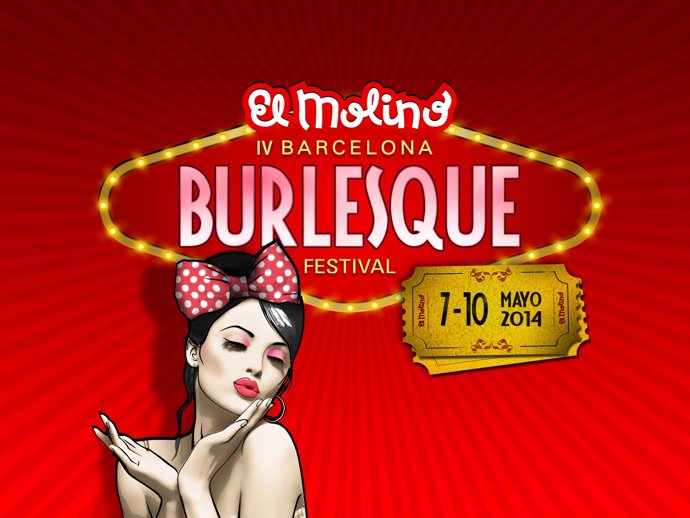 Cartel del Barcelona Burlesque Festival