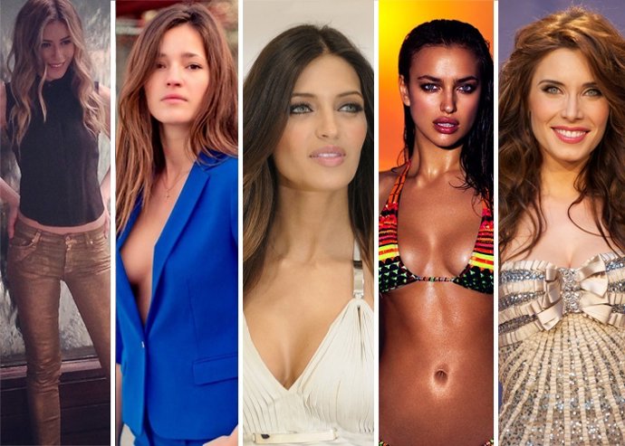 Las bellezas de escándalo que aplaudirán en las gradas de la final 