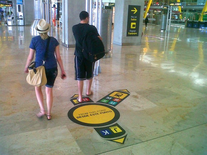 Señalización T4 Barajas