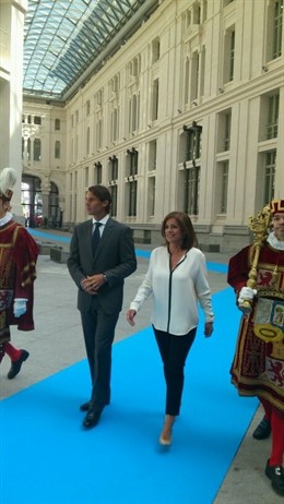 Botella y Rafa Nadal