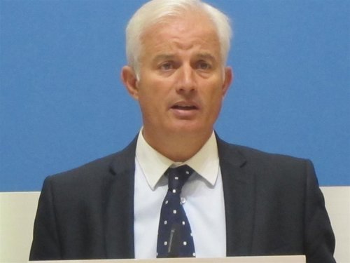 El portavoz del PP, Eloy Suárez