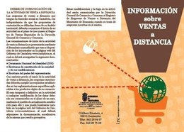 Folleto sobre ventas a distancia