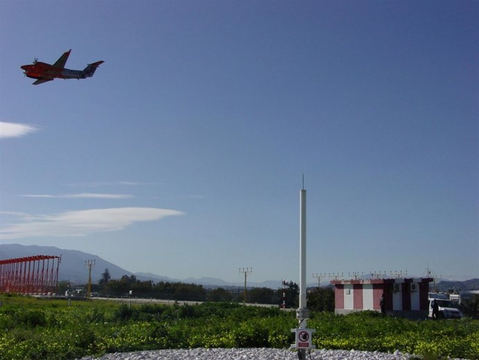 Prueba del nuevo sistema de navegación para el aeropuerto