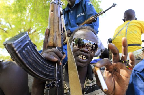 Soldado del Ejército de Sudán del Sur