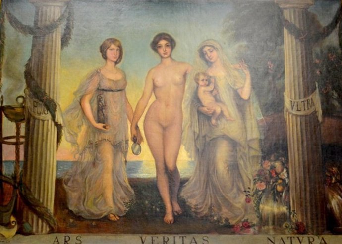 "Ars, Veritas, Natura” (1910) De Miguel Ángel Del Pino