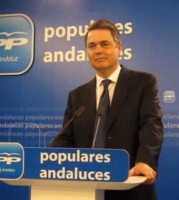 Carlos Rojas, portavoz del Grupo Popular en el Parlamento de Andalucía.