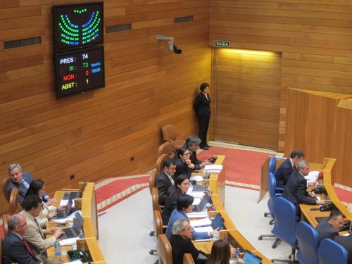 Votación iniciativa maltrato animal en el Parlamento de Galicia