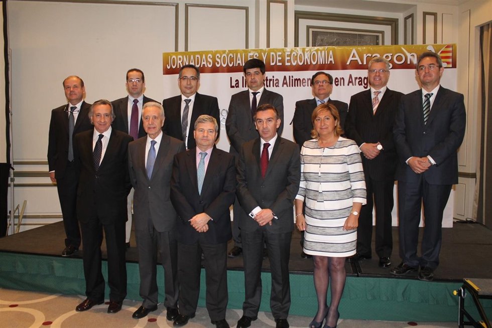 Beamonte ha participado en la jornada de Aragonex en Madrid