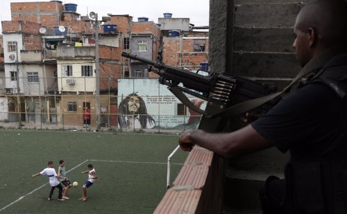 Violencia en las favelas