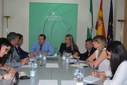 Comisión de delegados territoriales de la Junta en Málaga reunión ruiz espejo