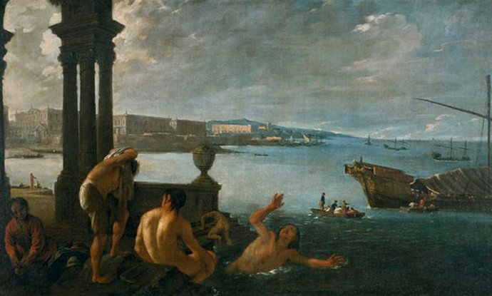 Pintura 'L'estiu', de Antoni Viladomat