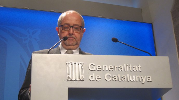 El conseller Felip Puig, tras el Consell Executiu