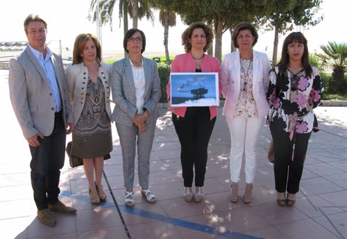 María Gamez, Pilar Serrano, Fuensanta Lima, begoña medina, PSOE turismo gas
