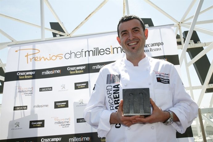 Ricard Camarena recibe el premio Chef Millesime