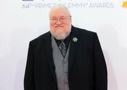 El escritor George R. R. Martin en los Emmy Awards