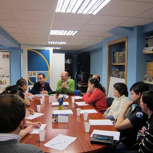 Reunión entre UPyD y miembros de Feaps