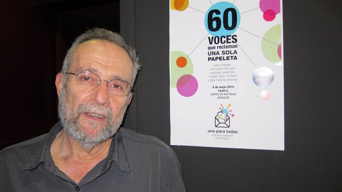 El profesor emérito de Análisis Económico de Zaragoza, Pedro Arrojo