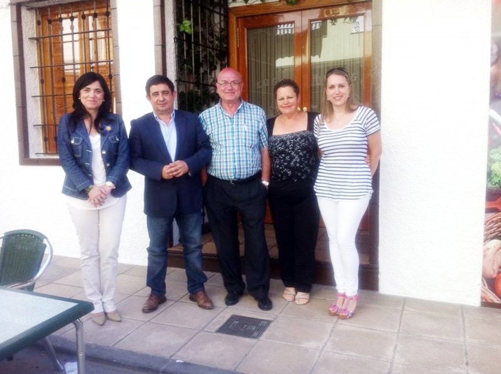 Encuentro de Francisco Reyes con Hijos de Jaén de Barakaldo