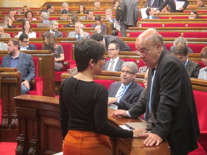 Boi Ruiz, en el Parlament