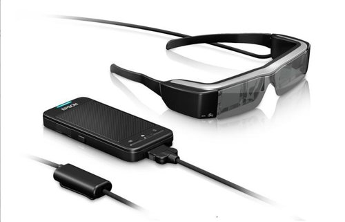 Nuevas gafas inteligentes de Epson, Moverio BT-200
