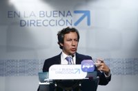 Floriano (PP) pide a Magdalena Álvarez que deje su cargo en el BEI de forma inmediata por "responsabilidad"
