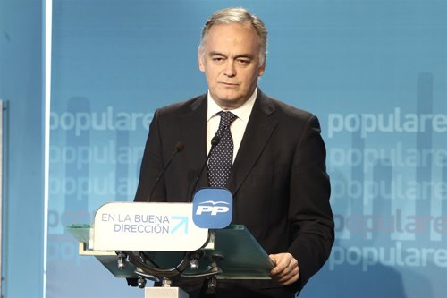 Esteban González Pons, vicesecretario general de Estudios y Programas del PP