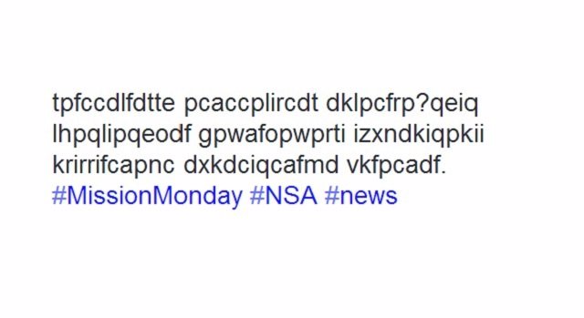Mensaje de la NSA
