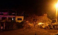 Mueren tres niñas por un deslizamiento de tierras