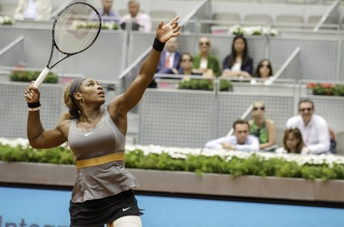 Serena Williams en el Mutua Madrid Open