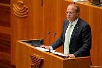 Monago concluye su intervención dirigiéndose a Vara: "Nos vemos dentro de cinco días"