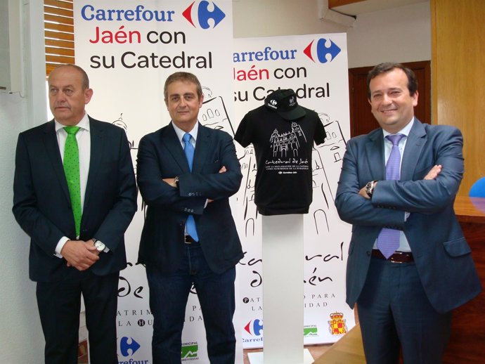 Presentación del acto de Carrefour en apoyo de la candidatura de la Catedral.