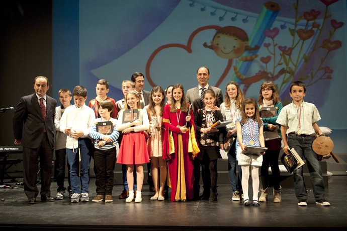 Clausura del Festival de Jóvenes Narradores en el Palacio de Festivales