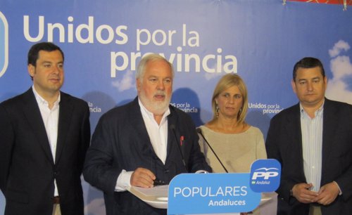 Miguel Arias Cañete, candidato del PP a las elecciones europeas