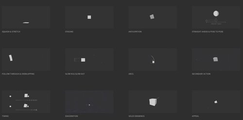 Los 12 principios básicos de la animación de Disney