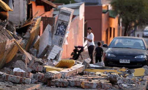 Terremoto en Chiel, 2014.
