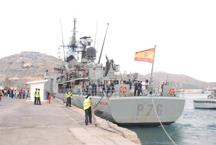 El patrullero 'Infanta Elena'