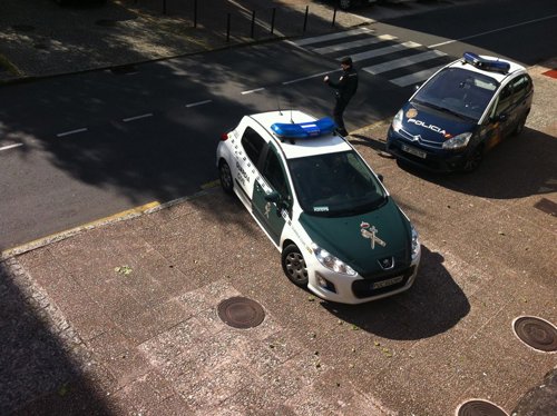 Charo Porto llega a los juzgados  Santiago para una declaración del caso Asunta