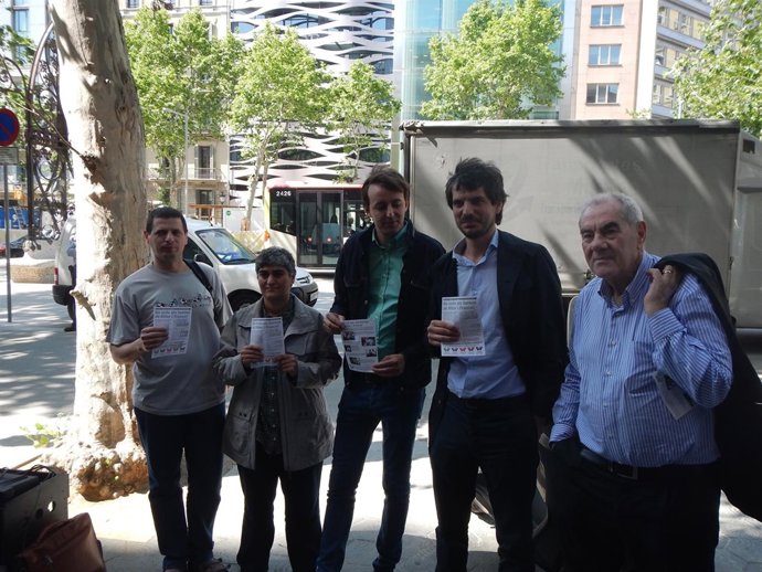 Por la dcha E. Maragall, E. Urtasun, J. López, N. Lozano y Q. Soler (Cup)