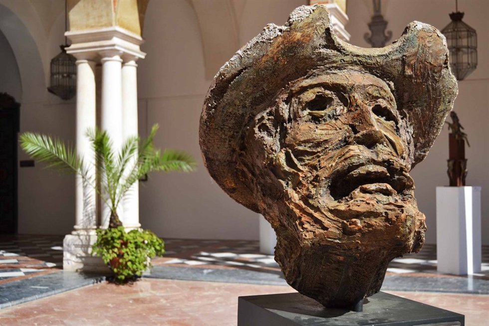 Quijote de Aurelio Teno expuesto en la Diputación de Córdoba