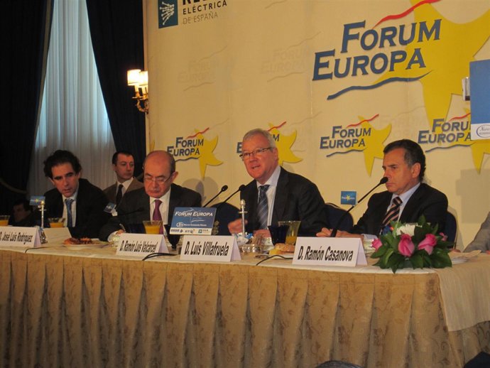 Ramón Luis Valcárcel en Madrid