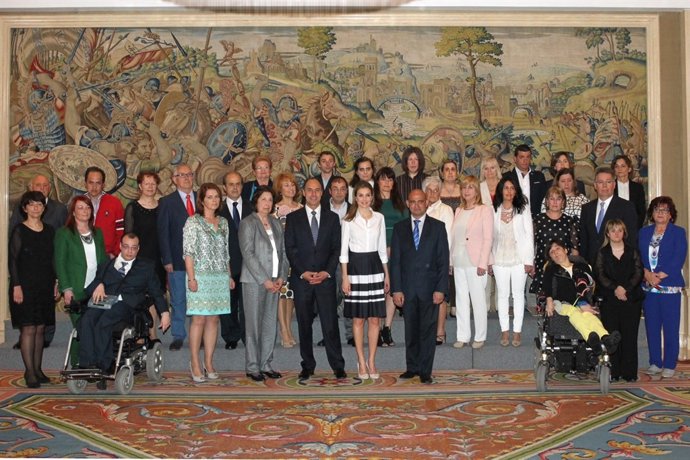 Audiencia de la Princesa de Asturias a AMICA