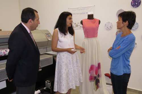 Presidente del PTA, Ruiz Espejo, Delegada de Economía, Rueda