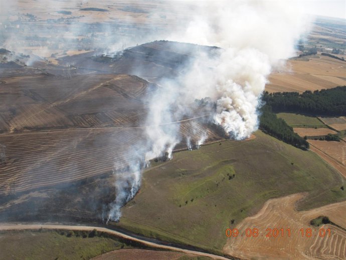 Incendio Castilla y León