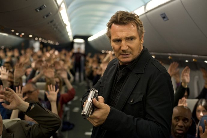 Liam Neeson en Non stop