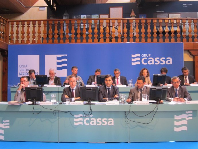Junta de accionistas de Aigües de Sabadell (Cassa)