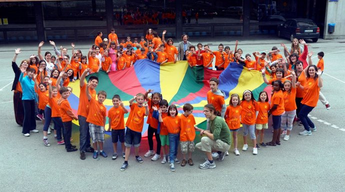 Niños participantes en 'El Veranuco'