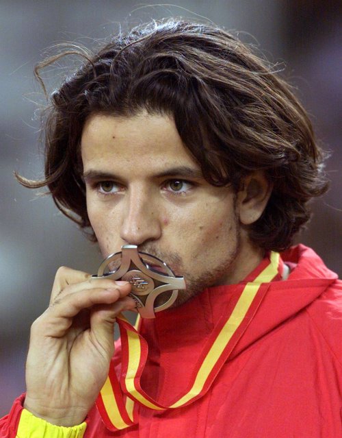 El atleta español Yago Lamela